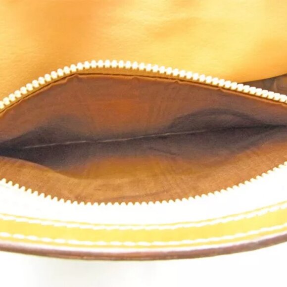 Celine Clutch bag Macadam Brown Woman unisex Authentic - Picture 5 of 6